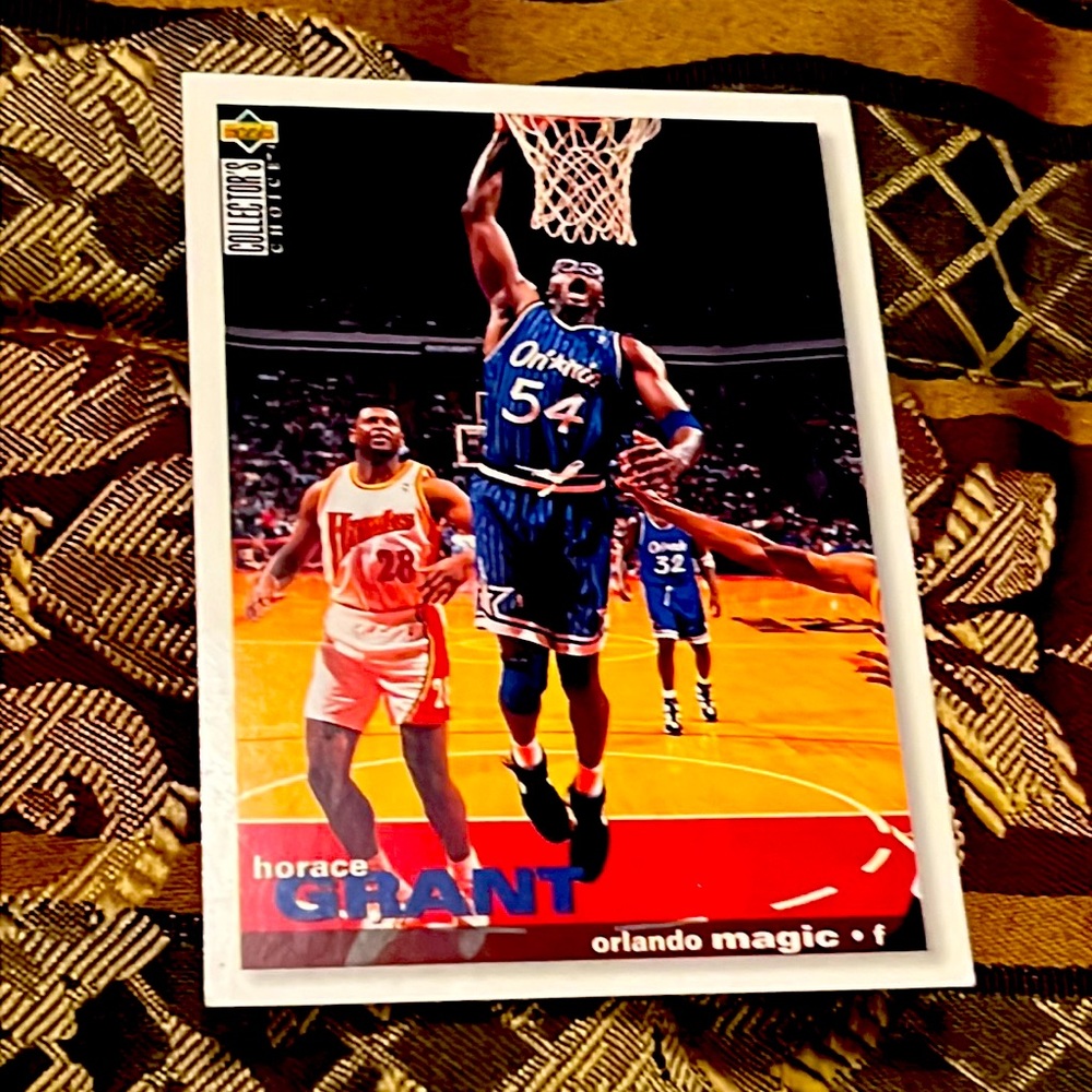 🏀HORACE GRANT 1995 BASKETBALL CARD VTG RARE COLLECTORS